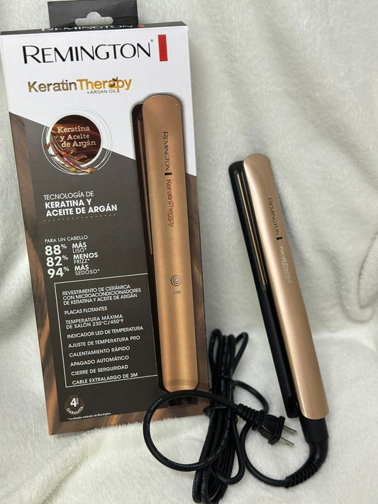 Plancha Remington Keratin Therapy + Argán | Profesional 230°C