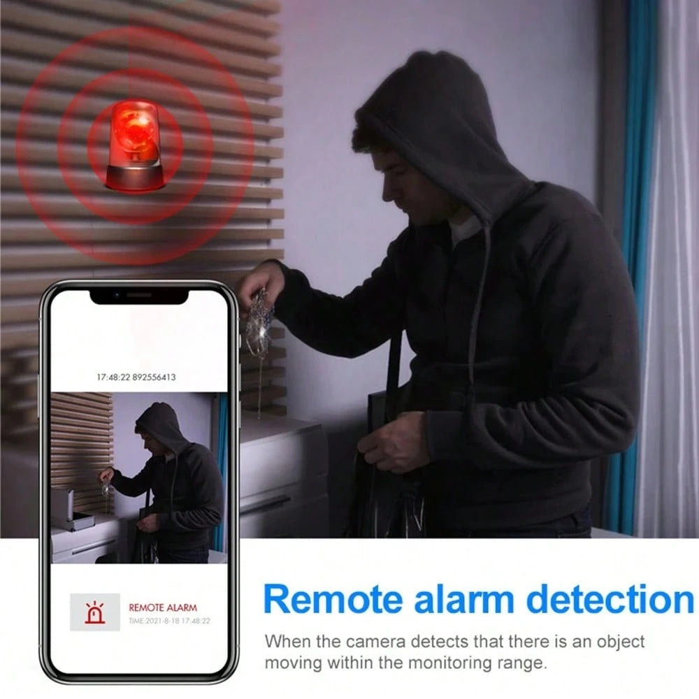 Cámara de Seguridad Wi-Fi Inteligente con 5 Antenas y Visión Nocturna