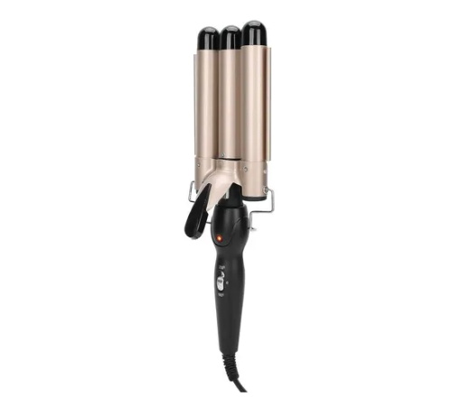 Combo Keratina Cepillo Secador Alisador 3 en 1 + Rizadora Ondas de Sirena (3 Barriles) – Tecnología Keratina Therapy &amp; Ionic Care