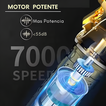 Máquina Patillera Vintage T9 Buda – Inalámbrica y Resistente al Agua
