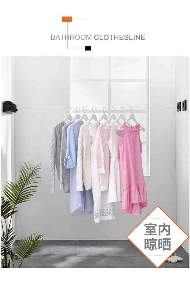 Tendedero Retráctil de Lujo Free Home 4,2 m – Capacidad 20 kg