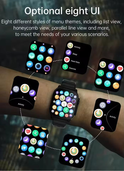 Combo Smartwatch X9 Ultra + Airpods + Accesorios