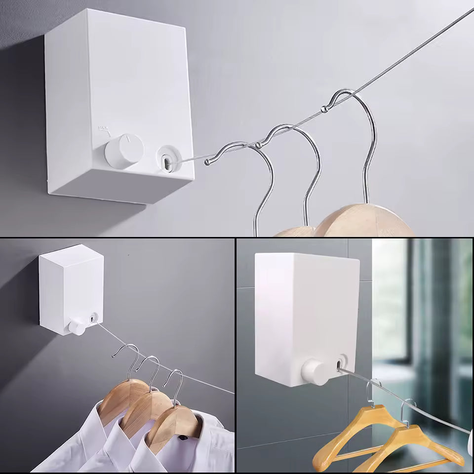Tendedero Retráctil de Lujo Free Home 4,2 m – Capacidad 20 kg